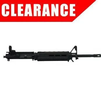 Palmetto State Armory PSA Freedom"AR-15 Upper 16" Nitride 1:7 A2 Mid-Length 5.56 NATO MOE w/ Rear Mbus No BCG/CH - Upper Receiver for AR-15 - view 2