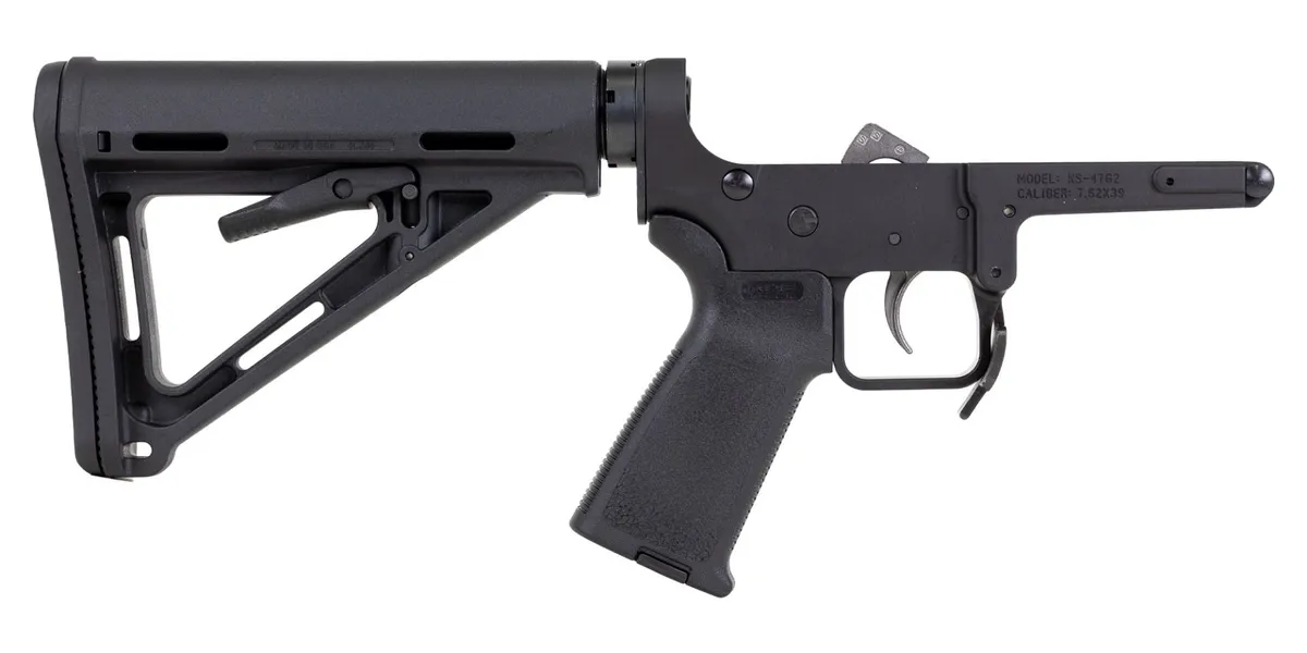 Palmetto State Armory PSA Gen2 KS47 Complete MOE EPT Lower Receiver Black - Lower Receiver for AR-15, vista 3