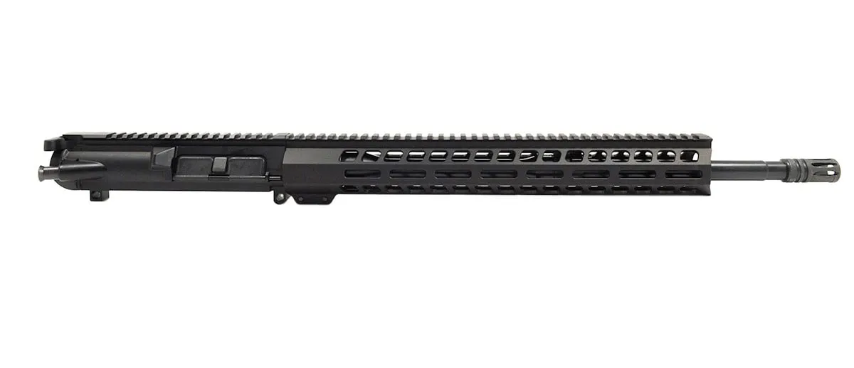 Palmetto State Armory PSA Gen3 PA10 18" Mid-Length .308 1/10 Nitride 15" M-lok Upper - With BCG & CH - Upper Receiver for AR-15, vista 1