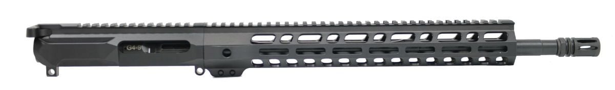 PSA GEN4 16" 9mm Nitride 1/10 13.5" Lightweight M-LOK Railed Upper - With BCG & CH - Upper Receiver for AR-15, vista 1