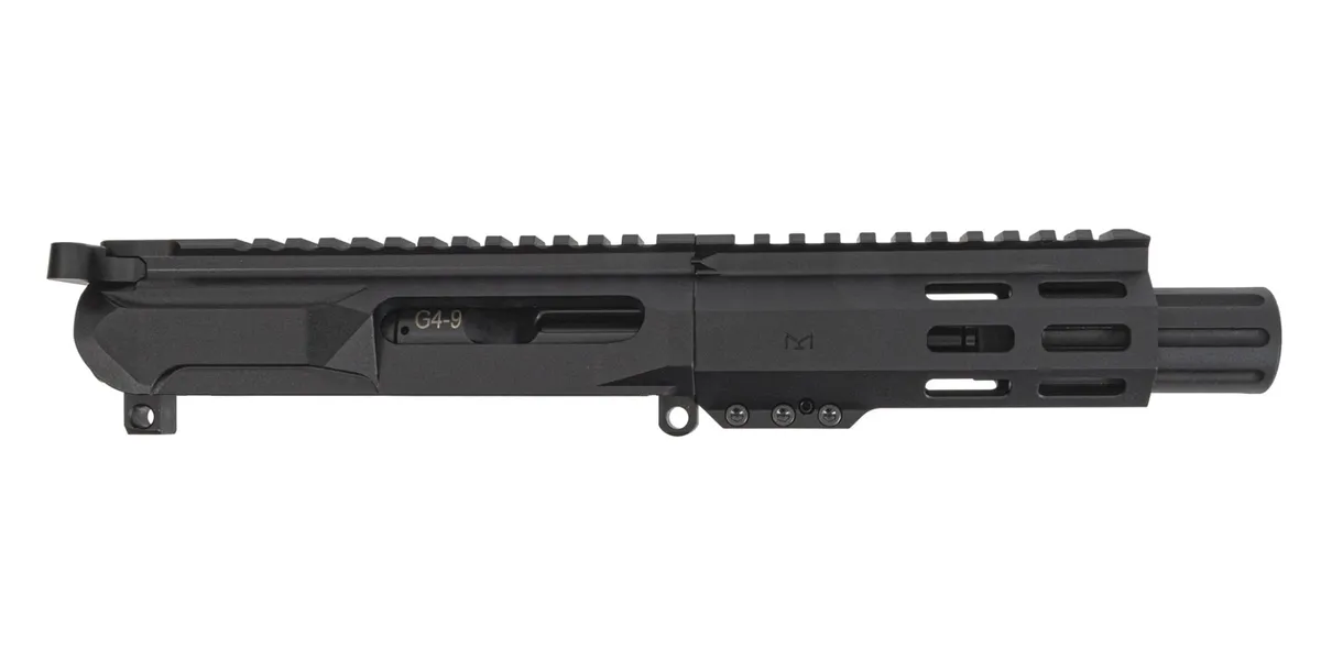 Palmetto State Armory PSA Gen4 4" 9mm 5" Lightweight Hex M-Lok Railed Upper With BCG & CH - Upper Receiver for AR-15 - view 1