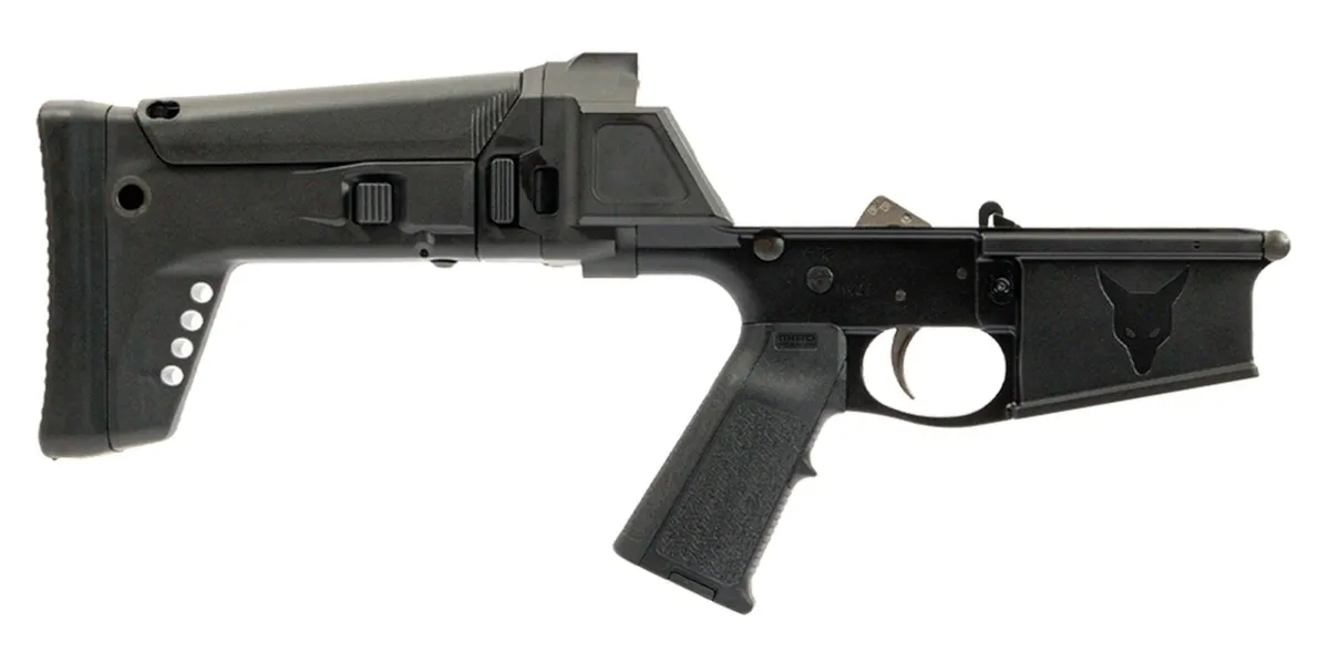 Palmetto State Armory PSA JAKL-10 .308 WIN Complete Lower MIAD EPT F5 Stock, Black - Lower Receiver for AR-15 - view 1
