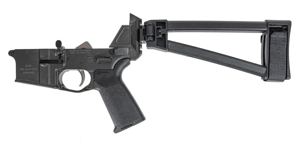 Palmetto State Armory PSA JAKL 300 Blackout Complete Lower MOE EPT, Smoke - Lower Receiver for AR-15 - view 2