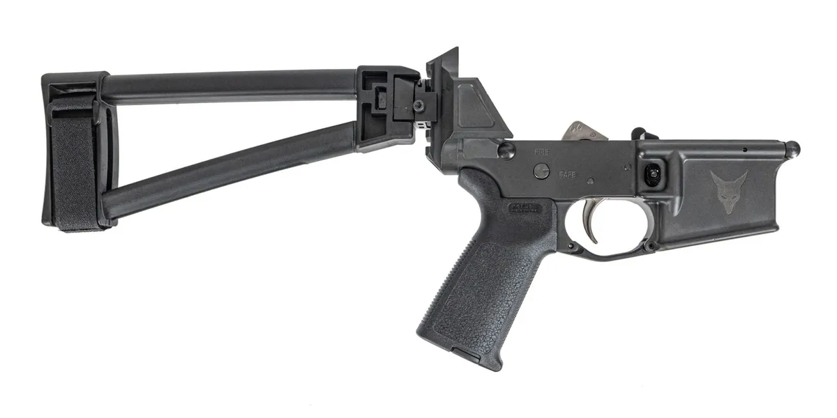Palmetto State Armory PSA JAKL 300 Blackout Complete Lower MOE EPT, Smoke - Lower Receiver for AR-15 - view 1