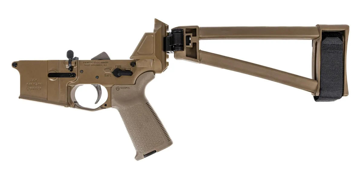 Palmetto State Armory PSA JAKL 5.56 Complete Lower MOE EPT, FDE - Lower Receiver for AR-15 - view 2