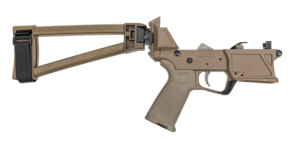 Palmetto State Armory PSA JAKL 9MM Complete Lower MOE EPT, FDE - Lower Receiver for AR-15 - view 1