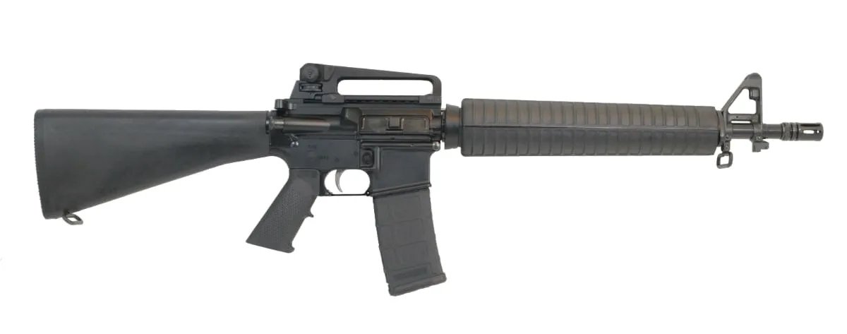 Palmetto State Armory PSA PA-15 16" Mid-Length 5.56 NATO 1/7 Nitride A2 EPT Dissipator Rifle - Complete Rifle, vista 1