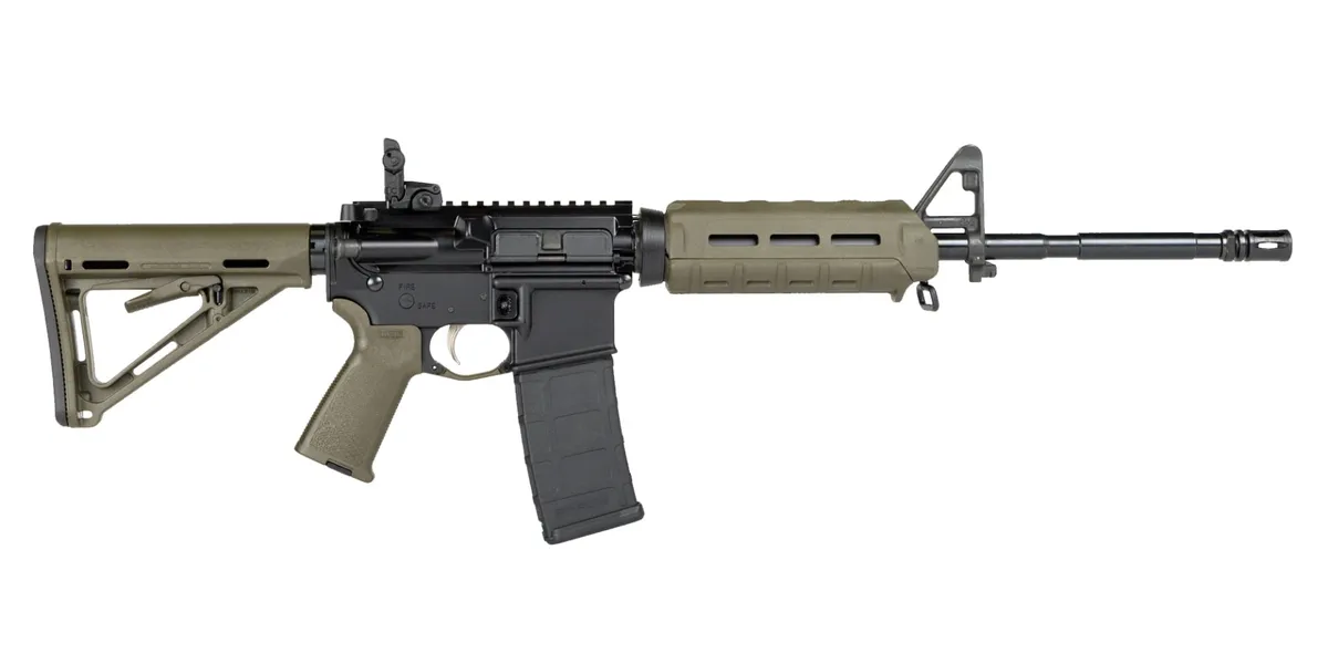 Palmetto State Armory PSA PA-15 16" Nitride M4 Carbine 5.56 MOE EPT AR-15 Rifle, OD Green - Complete Rifle - view 1