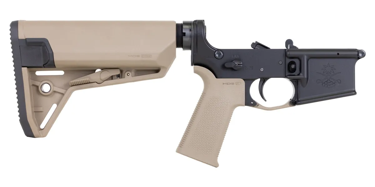 Palmetto State Armory PSA Sabre-15 Forged Lower with A1 Stock and Sabre Grip, Black - Lower Receiver for AR-15 - view 5