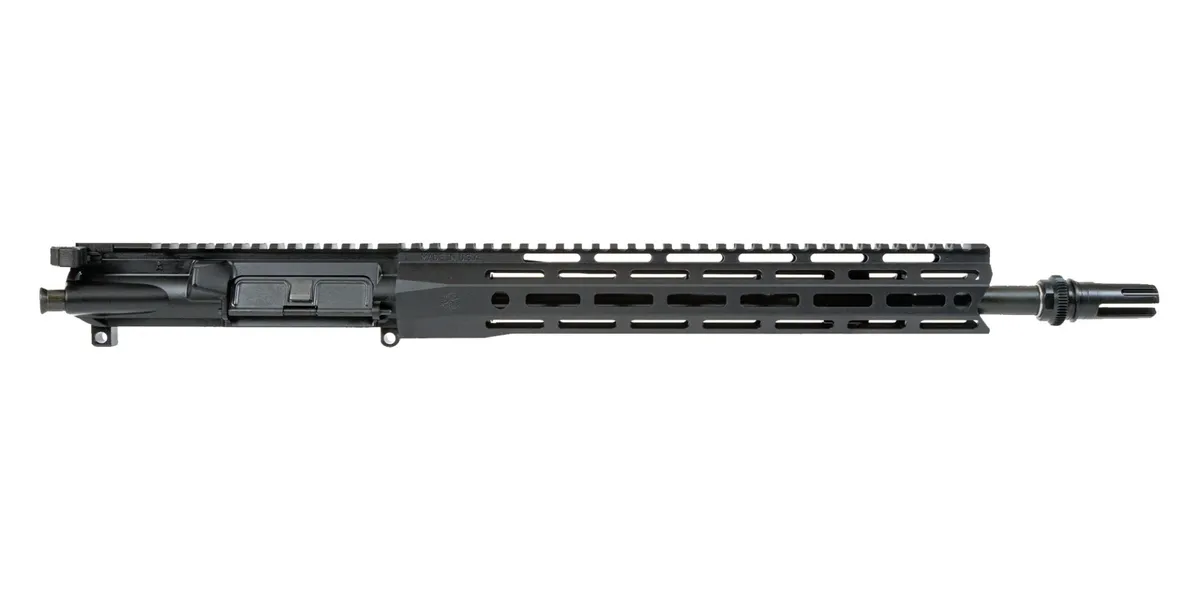 Palmetto State Armory PSA "Sabre" Forged 14.5" 5.56 FN CHF CL 13" Sabre Lock up Rail Pin/Weld with AAC 51t Flash Hider - Muzzle Device for AR-15, vista 1