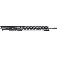 POF-USA Patriot Ordnance Factory Minuteman Complete Upper 5.56x45mm NATO 16.50\" Black Nitride Barrel Aluminum Black Anodized Receiver 14.50\" M-LOK Handguard Lo PRO DI Gas Block (Mid Length) - Upper Receiver for AR-15 - view 1