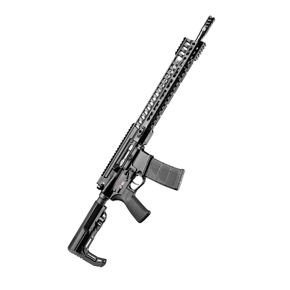 POF-USA Patriot Ordnance Factory P-415 Edge CA Compliant 5.56x45mm 16" AR Rifle, Black - 1148 - Complete Rifle - view 1