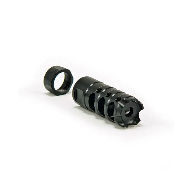 Patriot Ordnance Factory POF 3 Chamber AR10 Muzzle Brake (309) - Muzzle Device for AR-15, vista 1