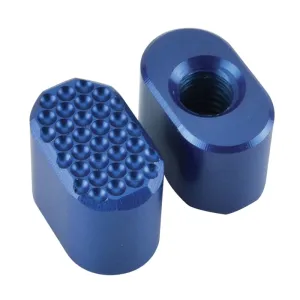 Phase 5 Weapon Systems Phase 5 PMR Dimpled Magazine Release, Blue - PMR-BLUE DIMPLED - Magazine Release for AR-15 - view 1