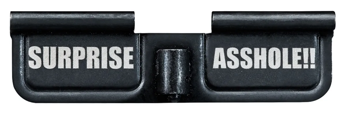 Phase 5 Weapon Systems Phase 5 Surprise Asshole Ejection Port Cover, Black Parkerized - EPC-SURPRISE - Dust Cover for AR-15 - view 1
