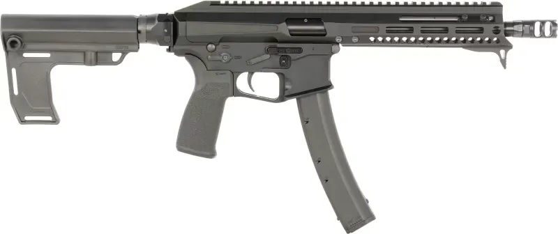 POF-USA Patriot Ordnance Factory Phoenix 2125 Semi-Auto Pistol 9mm 8" Barrel 35+1 Blowback Threaded Black Anodized - Complete Rifle - view 1