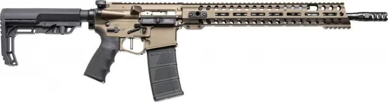 POF-USA POF Renegade+ Semi-Auto .223/5.56 NATO 16.5" 30+1 Mission First Burnt Bronze - Complete Rifle, vista 1