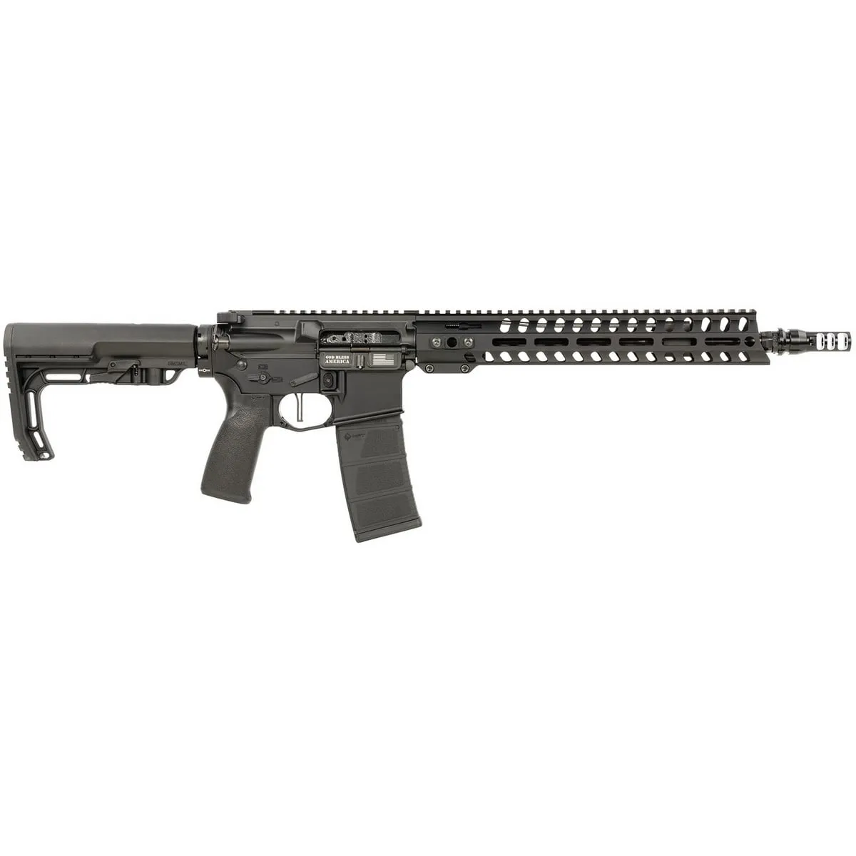 POF-USA Minuteman 5.56x45mm 13.75" AR Rifle, Black - 02045 - Complete Rifle - view 1
