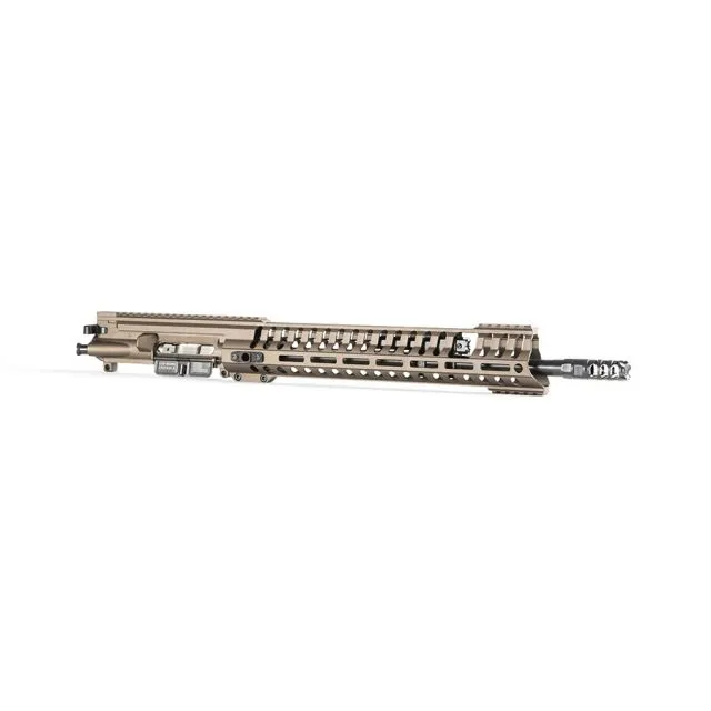 POF-USA POF USA P415 Edge Upper Receiver Assembly 5.56x45mm NATO 16.5in Barrel 14.5in M-LOK Rail Cerakote Burnt Bronze - Upper Receiver for AR-15, vista 1