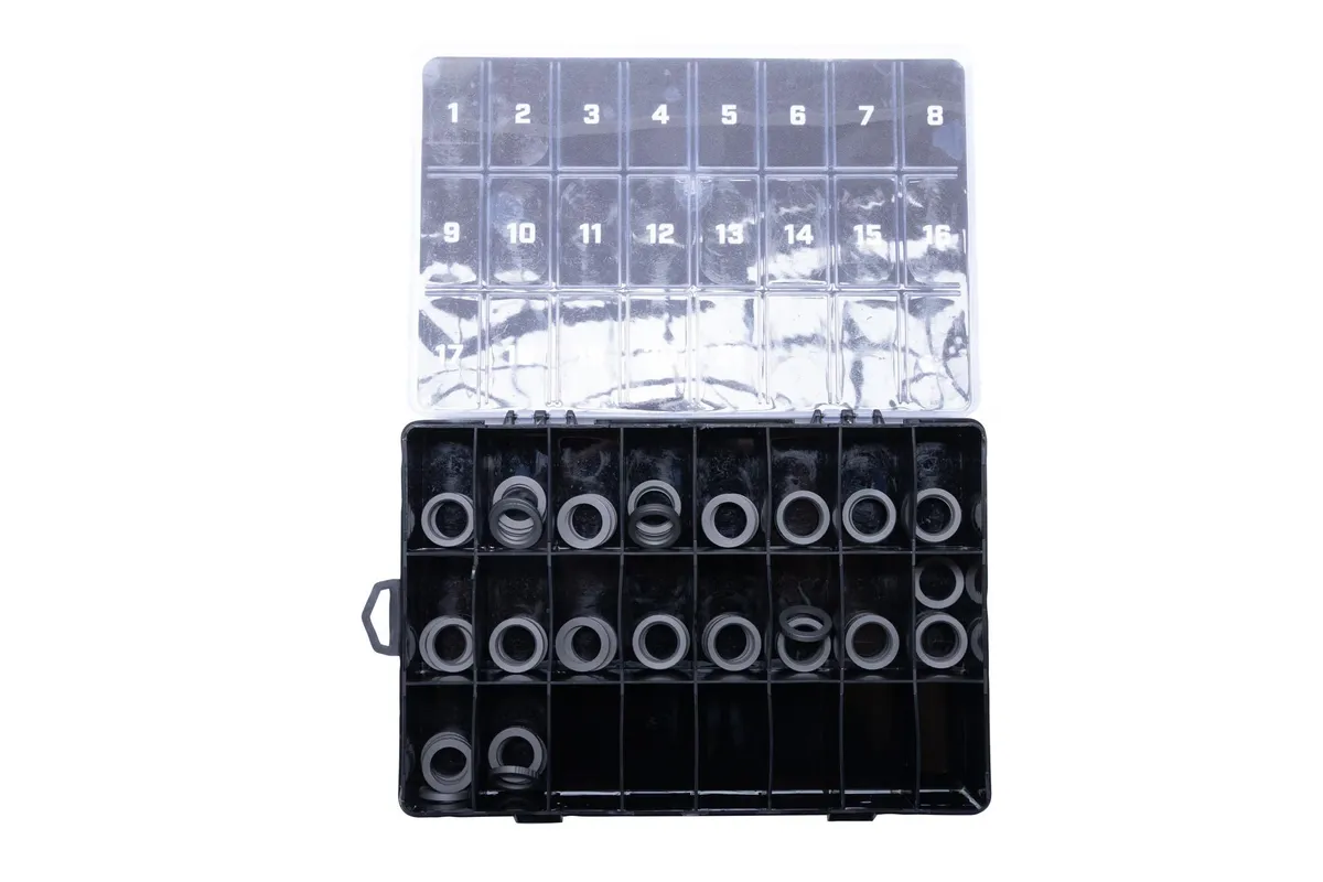 Precision Armament AccuWasher AW500 Gen2 Gunsmith Kit - 1/2x28 - 5-Shim - Muzzle Device for AR-15 - view 1