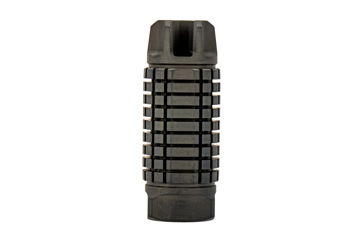 Precision Armament AFAB Hybrid 5.56 Muzzle Brake - Black - Muzzle Device for AR-15, vista 1