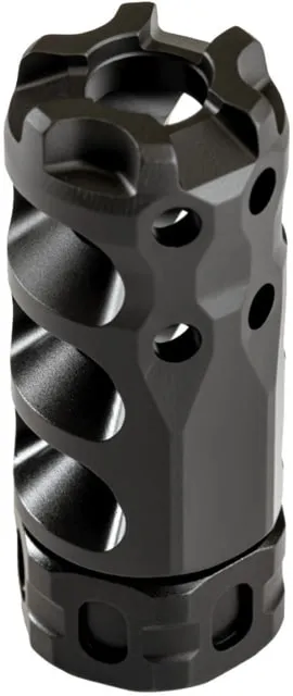 Precision Armament Hypertap® 6.5mm Muzzle Brake - 5/8x24 - Black - Muzzle Device for AR-15 - view 4
