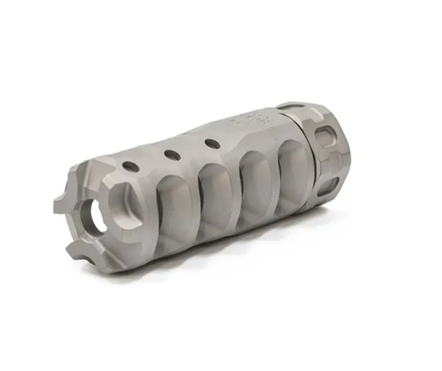 Precision Armament Hypertap® 7.62 Muzzle Brake - 5/8x24 - Black - Muzzle Device for AR-15 - view 5