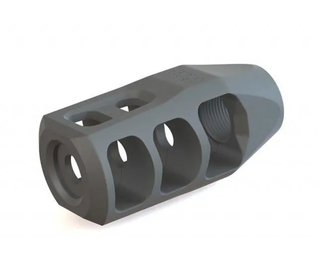 Precision Armament M4-72 Severe Duty 7.62 Compensator - Black - Muzzle Device for AR-15 - view 2