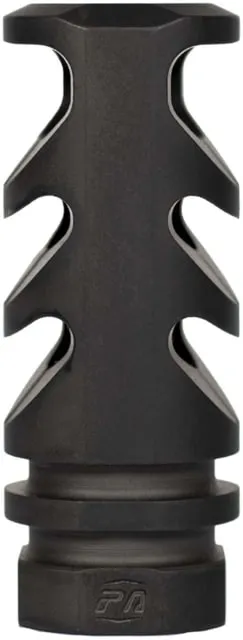 Precision Armament M4-72 Severe-Duty Compensator 22 Caliber 1/2-28 Ss Silver - Muzzle Device for AR-15 - view 2