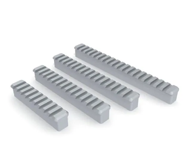 Precision Armament Rail Blank 7075 Aluminum 18-Slot 7-5/8in Satin Finish - Handguard for AR-15 - view 1