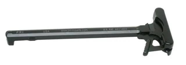 Precision Reflex Gas Buster Charging Handle w/ Combat Latch 9mm Black - Charging Handle for AR-15 - view 1