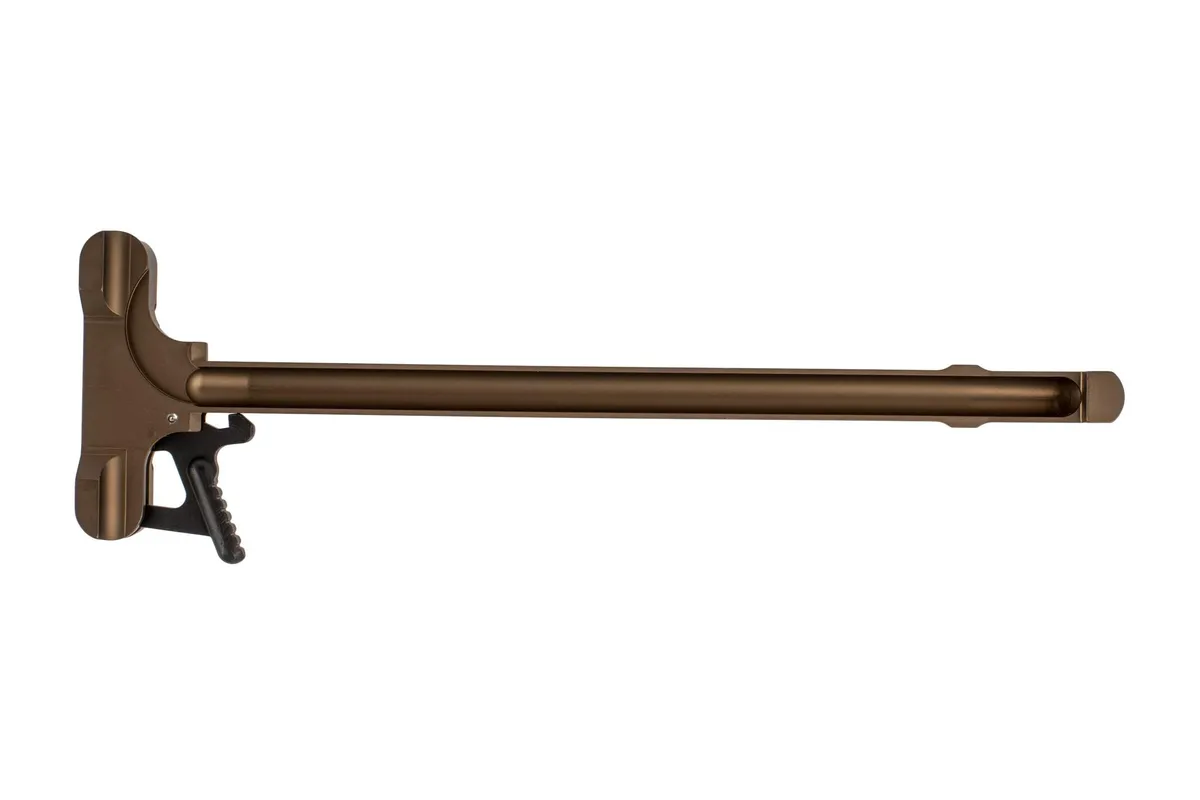 Precision Reflex PRI .308 Gas Buster Charging Handle with Military Big Latch - FDE - Charging Handle for AR-15 - view 2