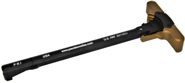 Precision Reflex Pri Ambidextrous Gas Buster Charging Handle - Standard Latch - Fde - Charging Handle for AR-15 - view 2