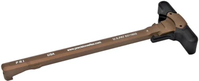Precision Reflex Pri Ambidextrous Gas Buster Charging Handle - Standard Latch - Fde - Charging Handle for AR-15 - view 3