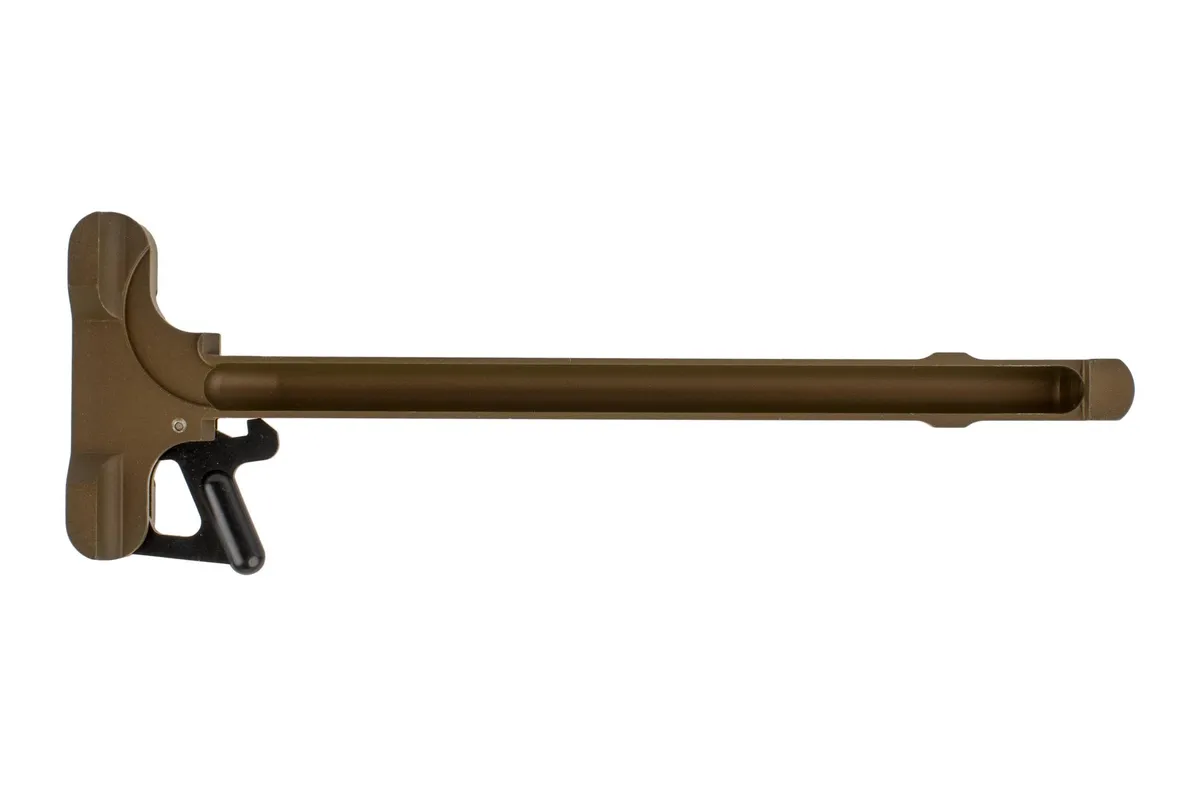 Precision Reflex Pri M84 Gas Buster Charging Handle With Military Big Latch - Fde - Charging Handle for AR-15 - view 3