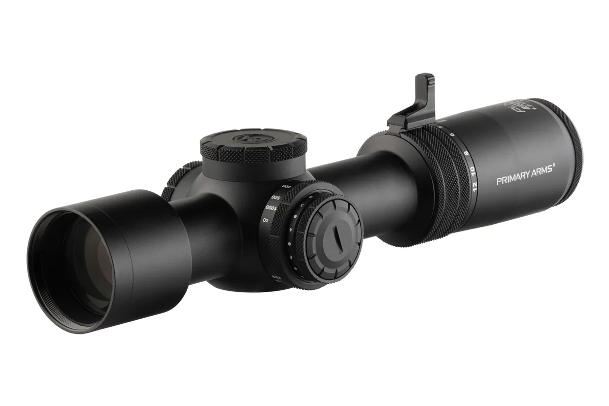 Primary Arms Compact PLxC 1.5-12X36mm FFP RDB Rifle Scope - Illuminated ACSS Raptor Yard 5.56 / .308 Reticle - Gen II - Rifle Scope - view 3