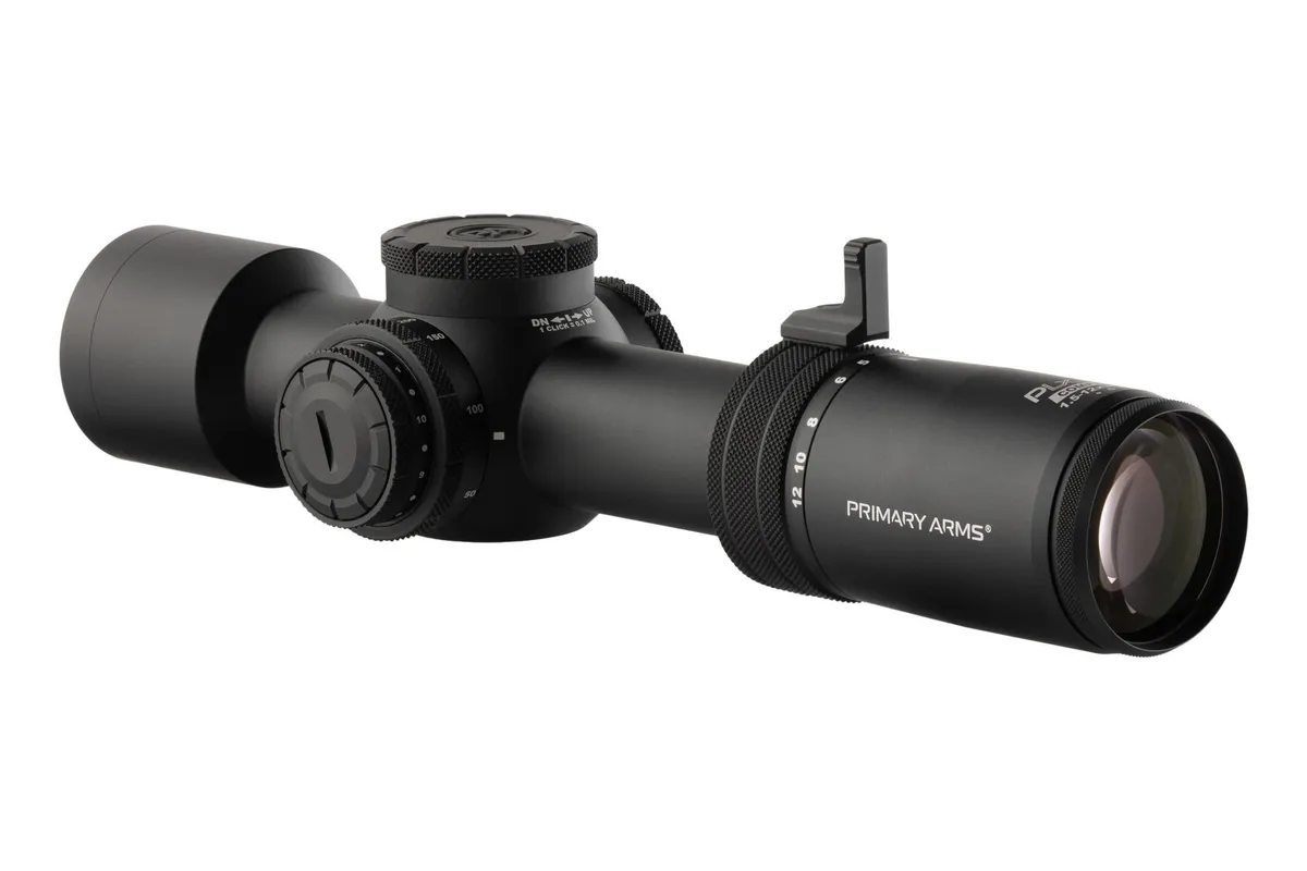 Primary Arms Compact PLxC 1.5-12X36mm FFP RDB Rifle Scope - Illuminated ACSS Raptor Yard 5.56 / .308 Reticle - Gen II - Rifle Scope - view 4