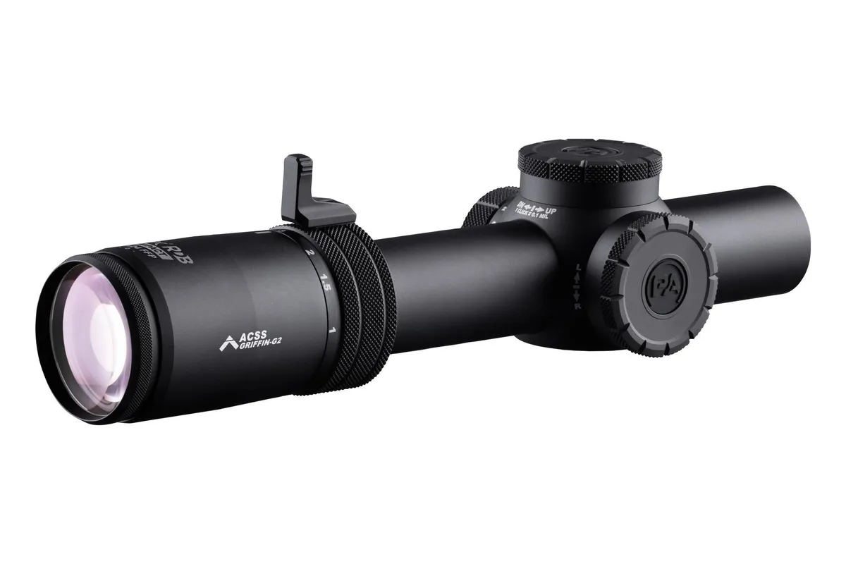 Primary Arms Compact PLxC 1-8X24 FFP RDB Rifle Scope - ACSS Griffin MIL G2 Reticle - Rifle Scope - view 4