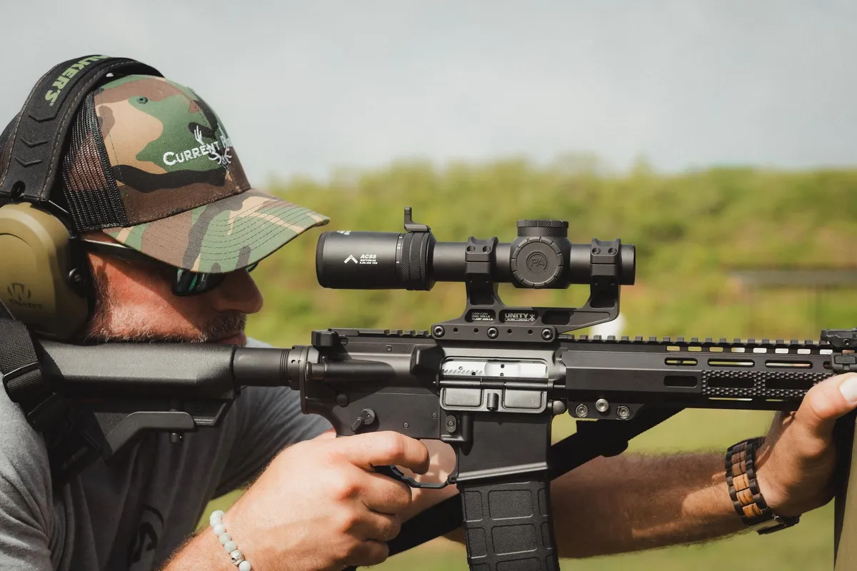 Primary Arms Compact PLxC 1-8X24 FFP RDB Rifle Scope - ACSS Griffin MIL G2 Reticle - Rifle Scope - view 5