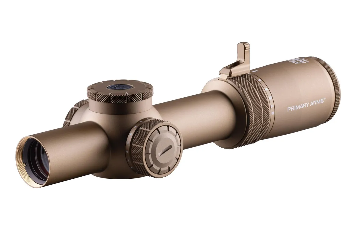 Primary Arms Compact PLxC 1-8X24 SFP Rifle Scope - Illuminated ACSS Nova Fiber Wire Reticle - Flat Dark Earth - Rifle Scope - view 3