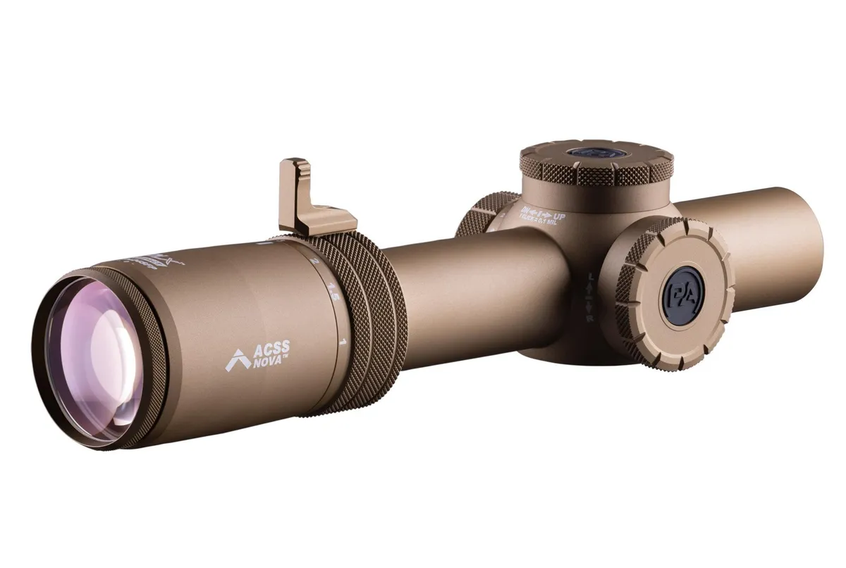 Primary Arms Compact PLxC 1-8X24 SFP Rifle Scope - Illuminated ACSS Nova Fiber Wire Reticle - Flat Dark Earth - Rifle Scope - view 4