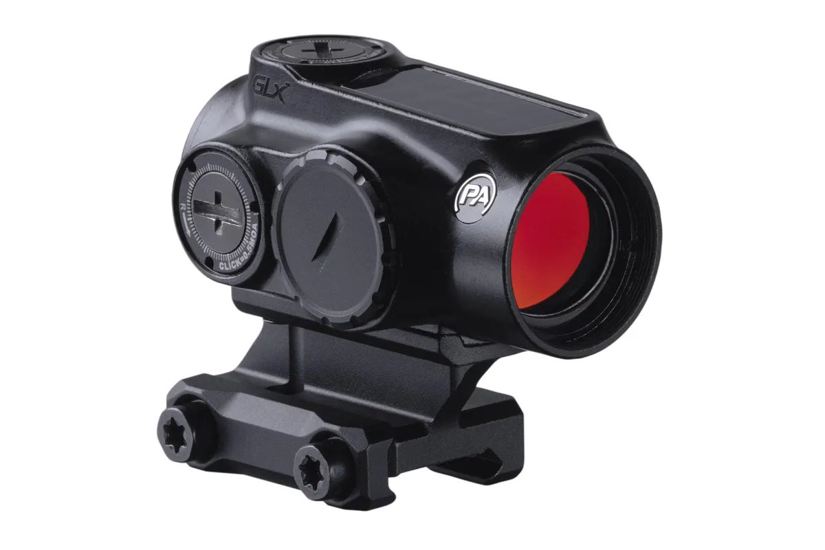 Primary Arms GLx MD-21s Push Button 21mm Microdot with AutoLive - 2 MOA Red Dot Reticle - Optic, vista 1