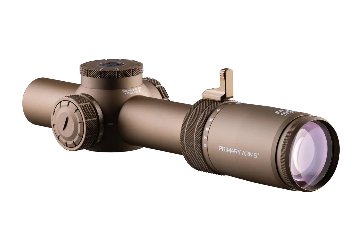 Primary Arms Compact PLxC 1-8X24 FFP Rifle Scope - Illuminated ACSS Griffin MIL M8 Reticle - Flat Dark Earth - Rifle Scope - view 3