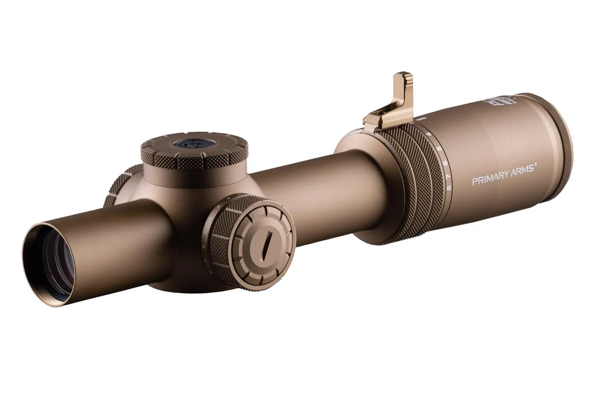 Primary Arms Compact PLxC 1-8X24 FFP Rifle Scope - Illuminated ACSS Griffin MIL M8 Reticle - Flat Dark Earth - Rifle Scope - view 4