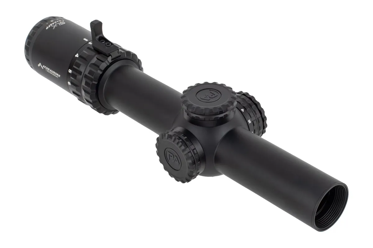 Primary Arms SLx 1-6x24 SFP Rifle Scope Gen IV - Illuminated ACSS Aurora 5.56/.308 Yard Reticle - Rifle Scope, vista 1