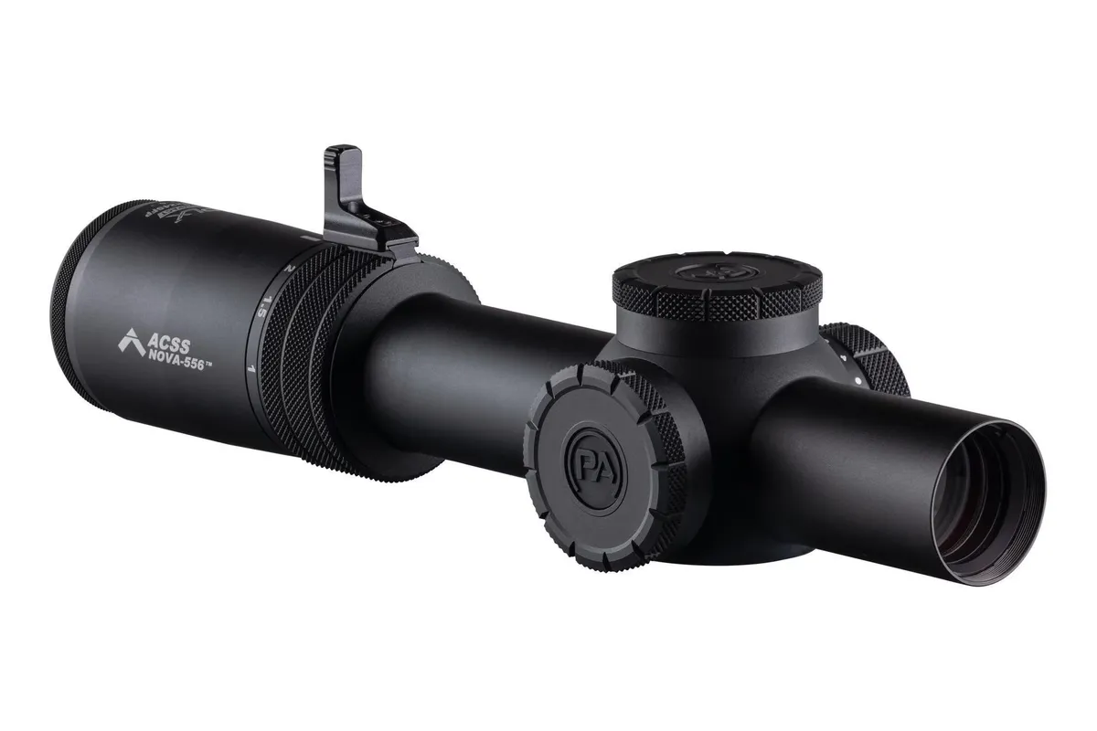 Primary Arms SLx 1-6x24 SFP Rifle Scope Gen IV - Illuminated ACSS Nova 5.56/.308 Fiber Wire Reticle - Rifle Scope - view 3