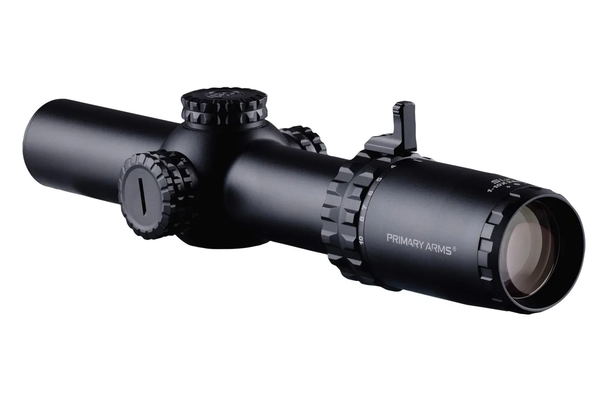 Primary Arms SLx 1-10x28mm SFP Rifle Scope - Illuminated ACSS Nova Fiber Wire Reticle - Rifle Scope, vista 2