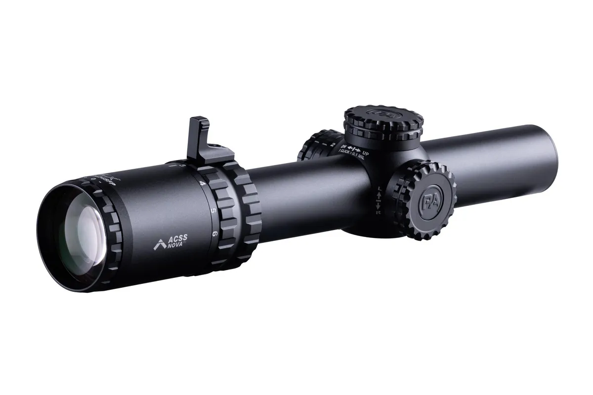 Primary Arms SLx 1-6x24 SFP Rifle Scope Gen IV - Green ACSS Nova Fiber Wire Reticle - Rifle Scope - view 4
