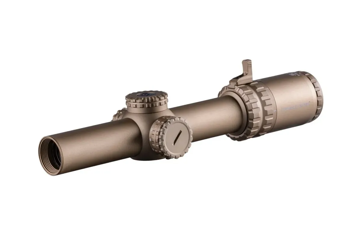 Primary Arms SLx 1-6x24mm SFP Rifle Scope Gen IV - Green Illuminated ACSS Nova Fiber Wire Reticle - Flat Dark Earth - Rifle Scope, vista 1
