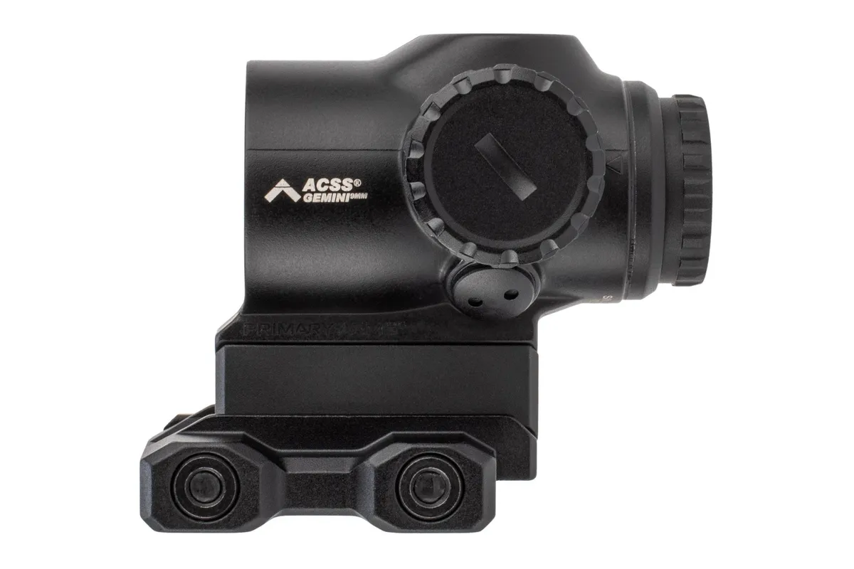 Primary Arms SLx 1x Micro Prism Scope Illuminated Green ACSS Gemini 9mm Reticle - Rifle Scope - view 4